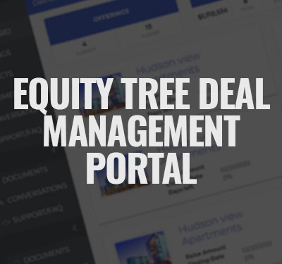 Equity tree deal management portal
