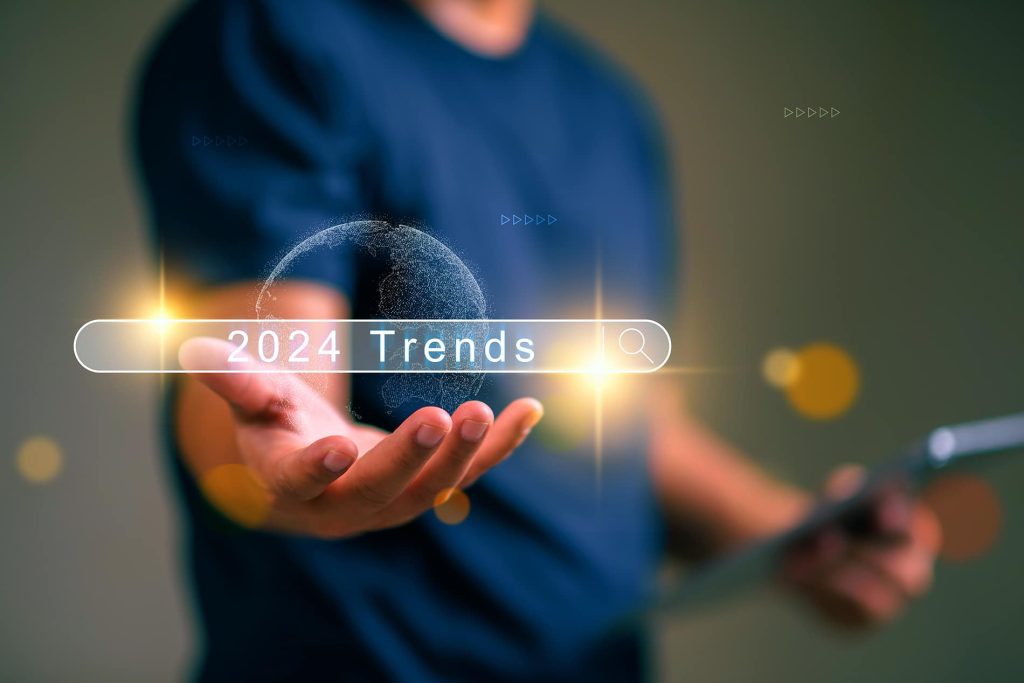 IT trends, relevant services, Artificial Intelligence (AI), Machine Learning (ML), 5G technology, Edge computing, cybersecurity, Blockchain, AR and VR technologies, Cloud computing, AI, ML, AI and ML