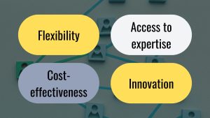 Augmented Teams Benefits, Flexibility, Cost-effectiveness, Access to expertise, Innovation