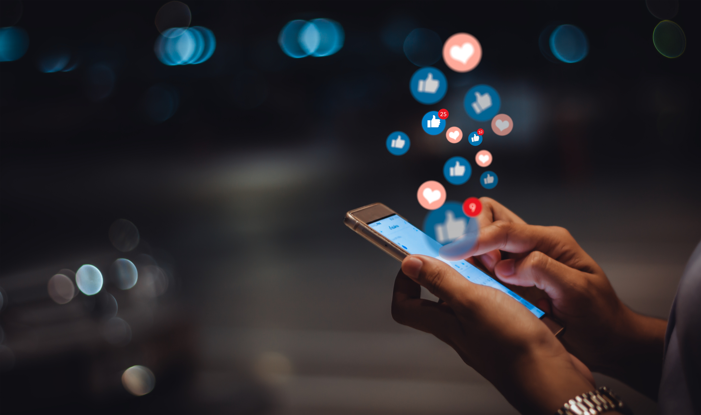 social platforms, Higher User Engagement: AI-powered personalization boosts retention. Seamless Scalability: Handle high traffic with cloud-based infrastructure. Stronger Security & Compliance: Data protection and regulatory adherence. Optimized Revenue Streams: Integrated monetization models and analytics. Young woman using smart phone,Social media concept.