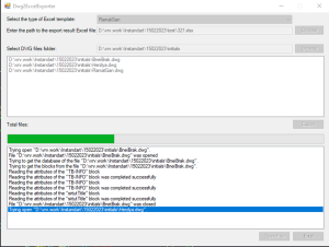 Excel Exporter CAD, Dwg2ExcelExporter, cad software, autocad drawing